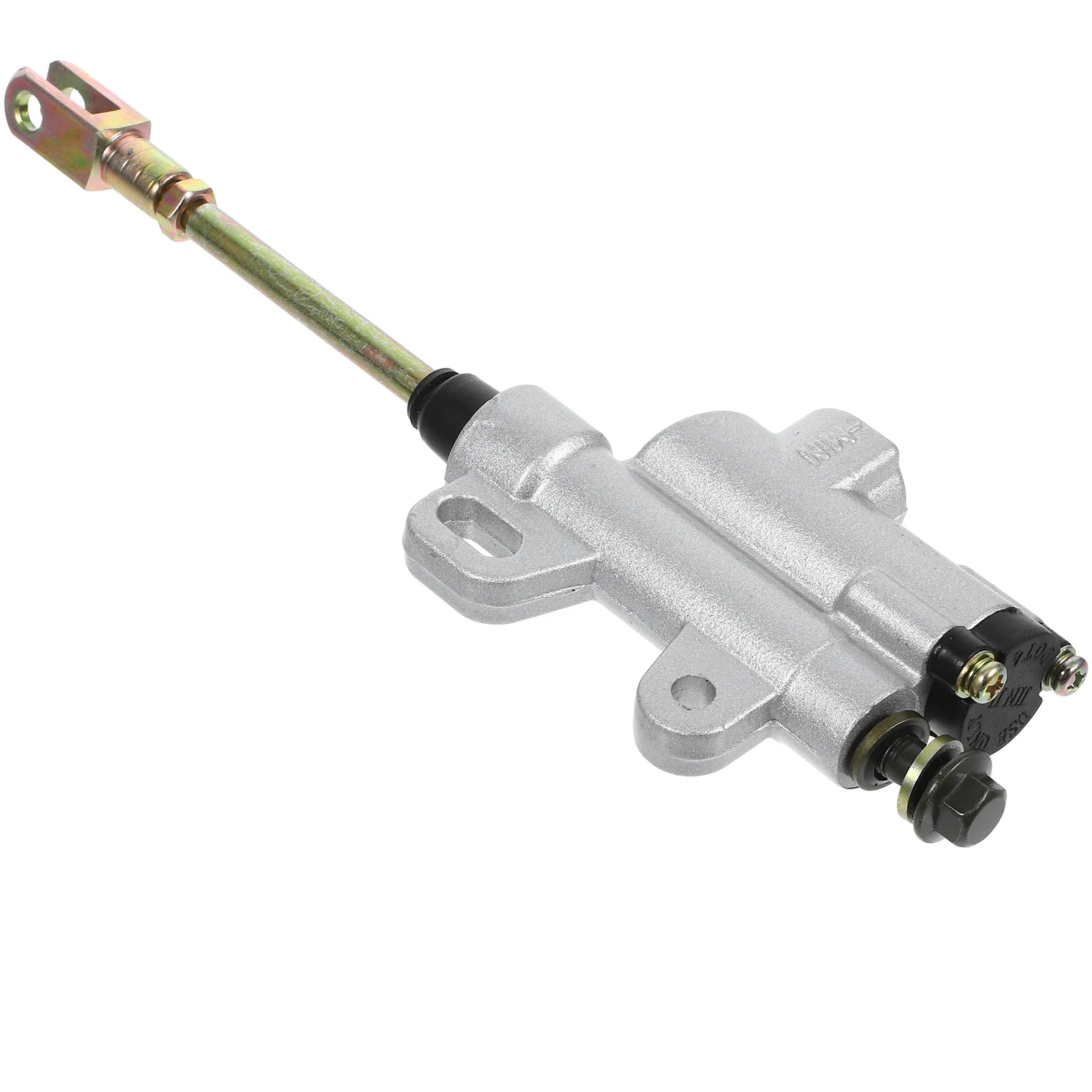 

Motorcycle Master Cylinder 8mm Rear Brake Hydraulic Cylinder Solid Metal Rear Brake Pump for Atv Durable Control
