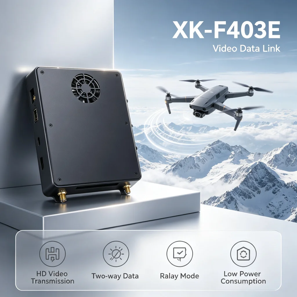 FPV Drone COFDM Nlos Frequency Hopping Transceiver Long Range Communication Data Link for Wireless Network Video Transmitter