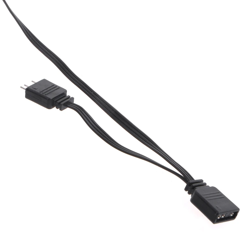 3-Pin ARGB Splitter สำหรับ ASUS Aura SYNC MSI Mystic Light Sync เมนบอร์ด5V 3-Pin argb หัวสาย