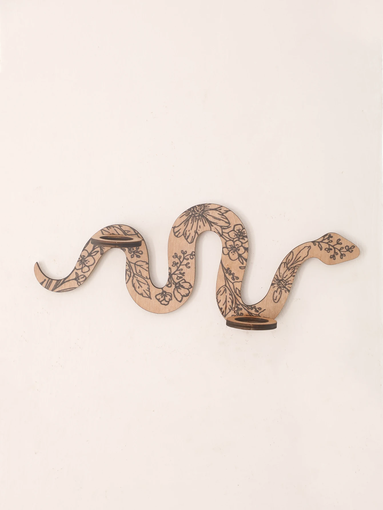 Wooden Wall Planters Snake shaped Plants Plant Propagation Station Wall Hanging Decor Gift for Women Plant Lovers Gift Crafts