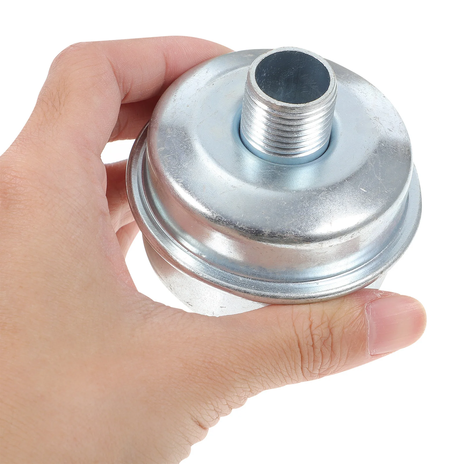 

MINAOLULUS Small Engine Muffler Threaded Galvanized for Lawn Mowers Garden Equipment Easy Installation