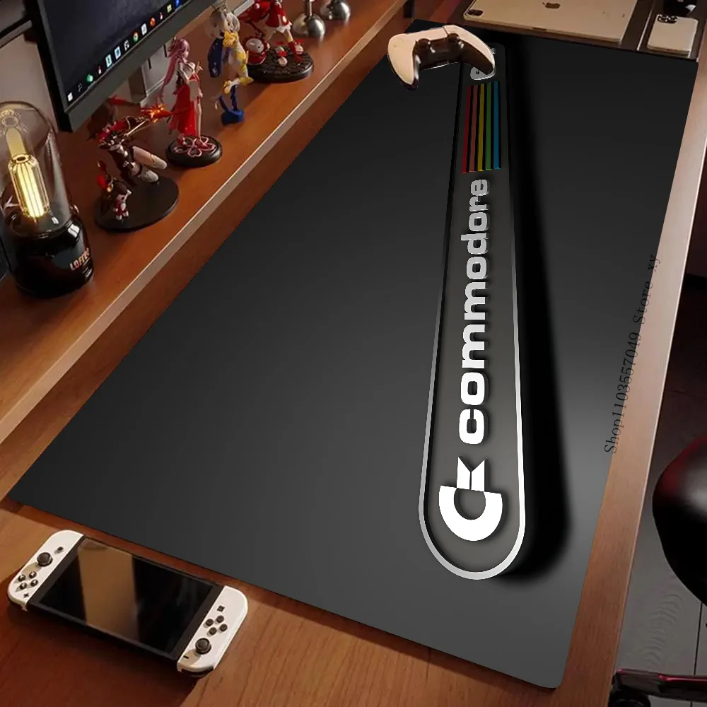 C-Commodore 64 Mousepad Large Gaming Mouse Pad LockEdge Thickened Computer Keyboard Table Desk Mat