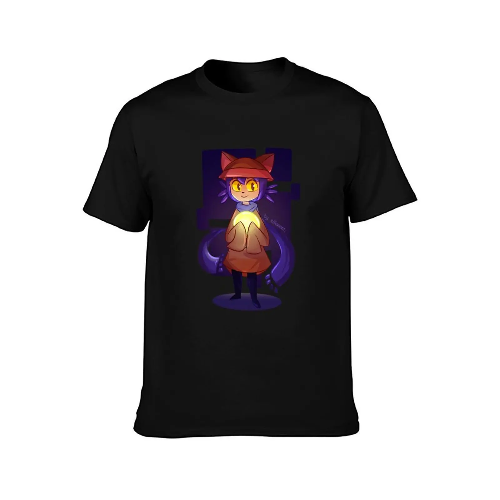 Niko! - OneShot T-Shirt Summer Casual Cotton Tee Oversized Streetwear Tops Vintage Graphic Print Loose Fit Short Sleeve