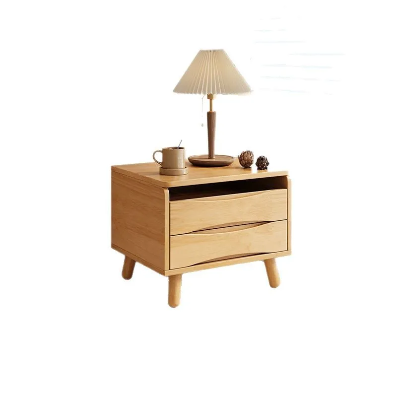 wood bay window dresser multi-functional small apartment bedroom dressing table storage cabinet integrated makeup table