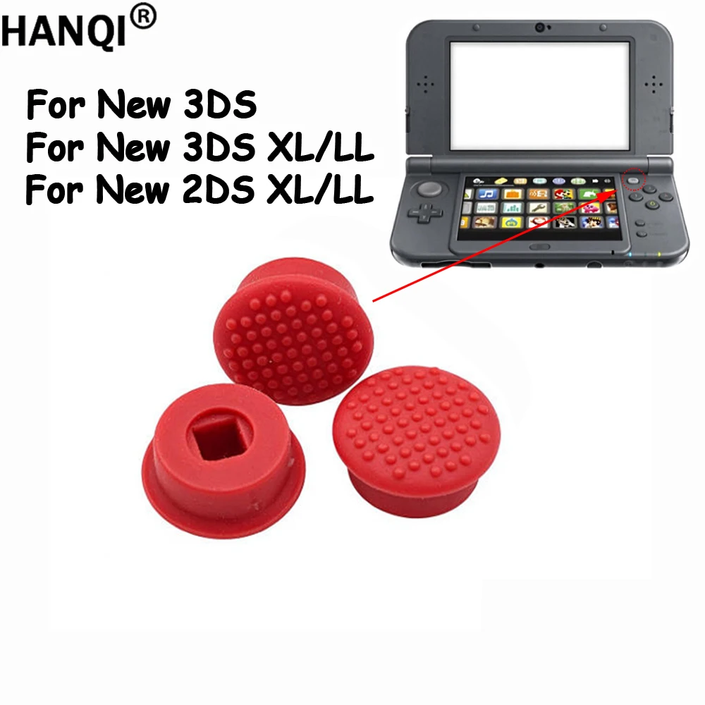 1/2/5/10Pcs For New 3DS 2DS XL LL Right Joystick C Stick Circle Pad Button Grip Cap Cover For New 3DSXL 3DSLL New 3DS