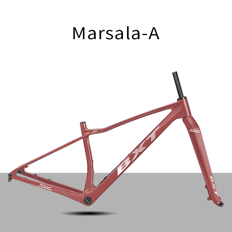 BXT 32er Carbon Mountainbike Frame T800+T1000 Carbon Fiber Hardtail MTB Boost UDH Schijfrem Fietsframe