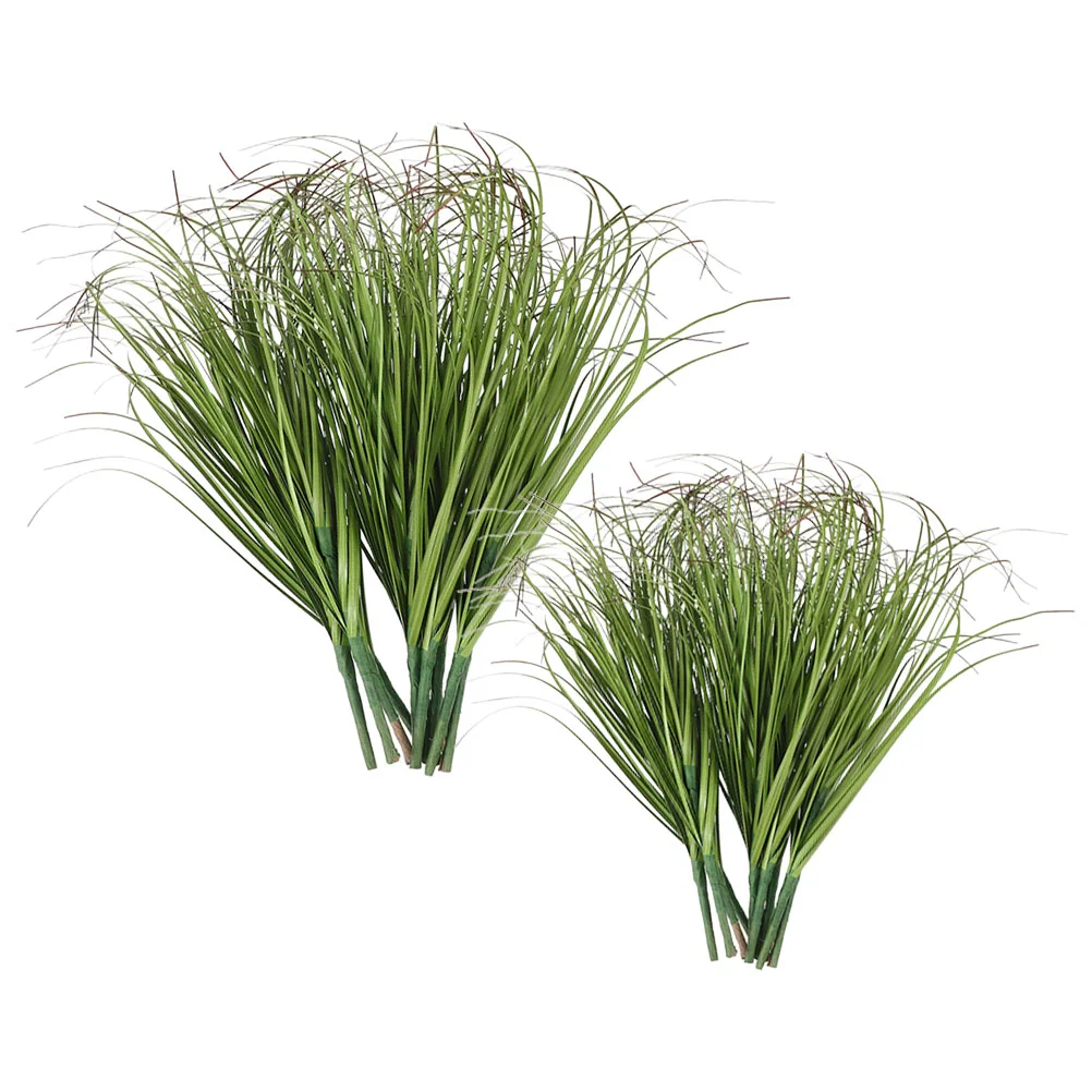 

20 Pcs Fake Plant Artificial Plants Indoor Mini Plastic Simulation Grass Ornament