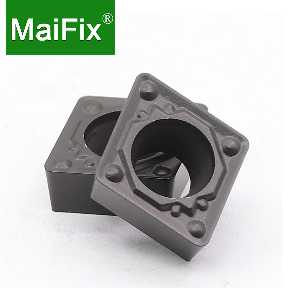 Maifix 10pcs CCMT ZC32S ZC2532 CCMT120404 CCMT120408 CCMT09T304 060204 Lathe tool internal turning CCMT turning carbide insert