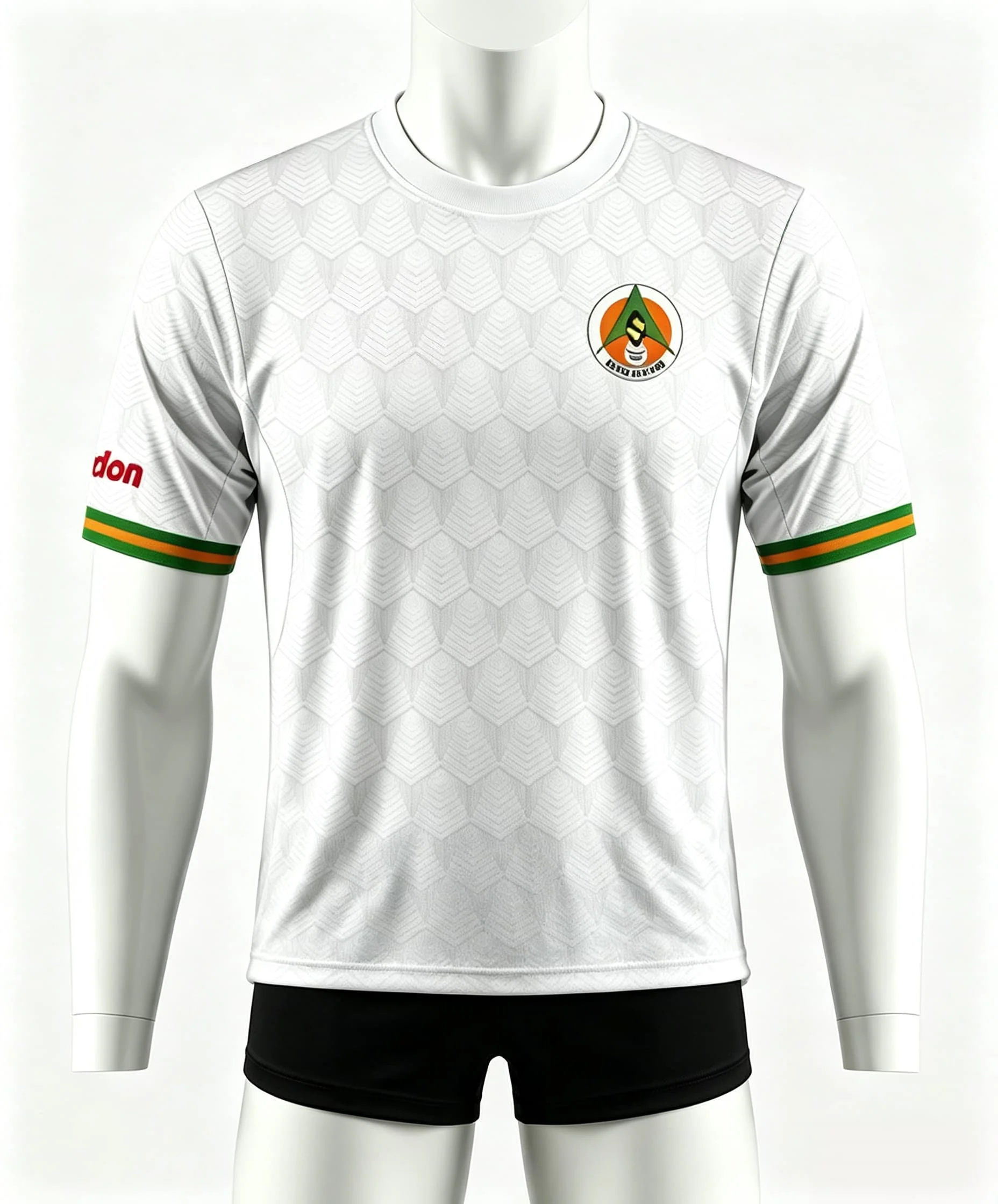 Men Alanyaspor Home Soccer Jersey V-neck Short Sleeve Football Shirt  Quick Dry Fan Match Training Uniform Tops Family Matching
