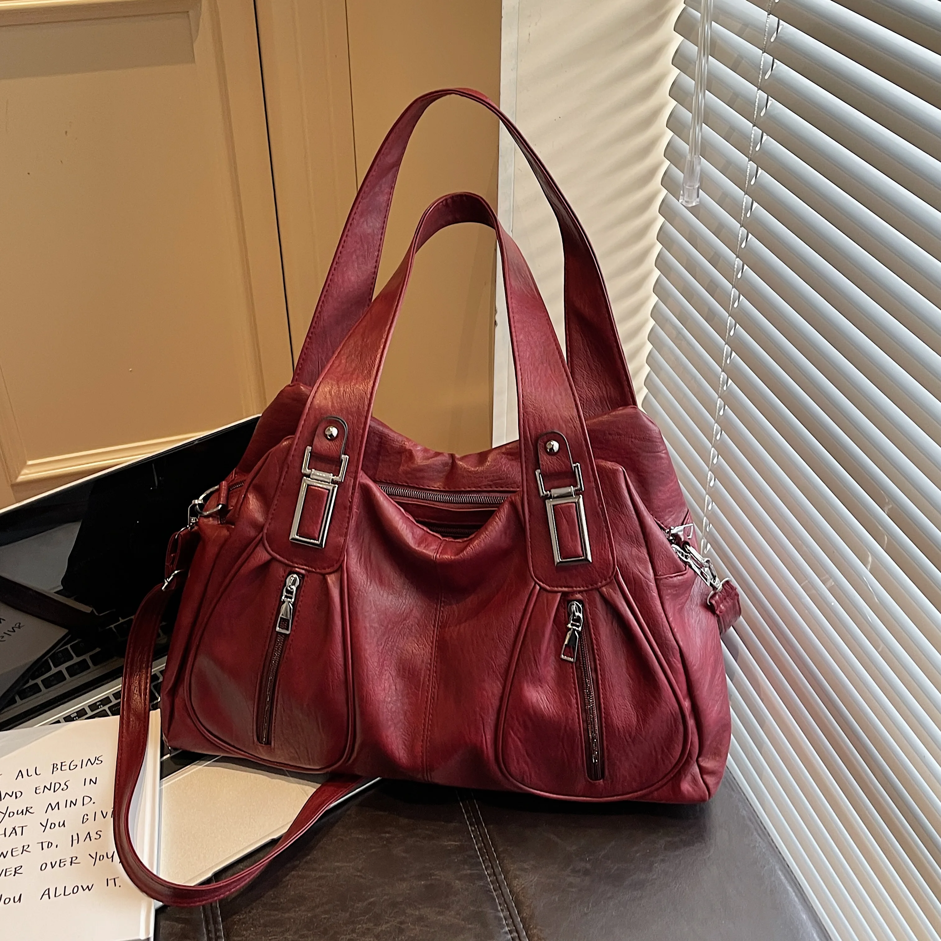 กระเป๋าถือหนัง PU แข็งแรงทนทาน - Women Bags For Airport บทวิจารณ์และราคา