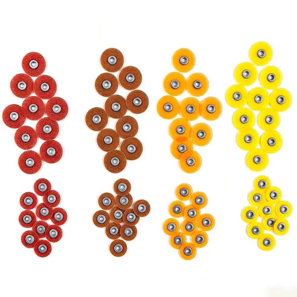40/50Pcs Dental Finishing & Polishing Discs Kit/Refill P12 Superfine Fine/Medium/Coarse &1 Mandrel for Composite Restorations