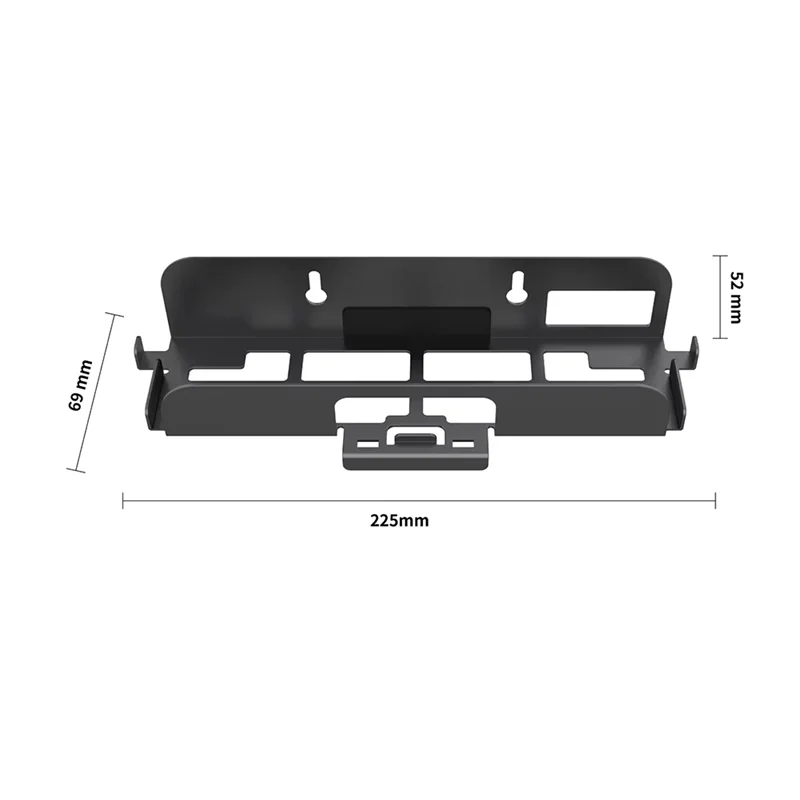 닌텐도 스위치 2 메탈 호스트 TV 박스 벽걸이형 수납 랙, 조이콘 후크 포함 벽걸이 홀더 스탠드 -AAA