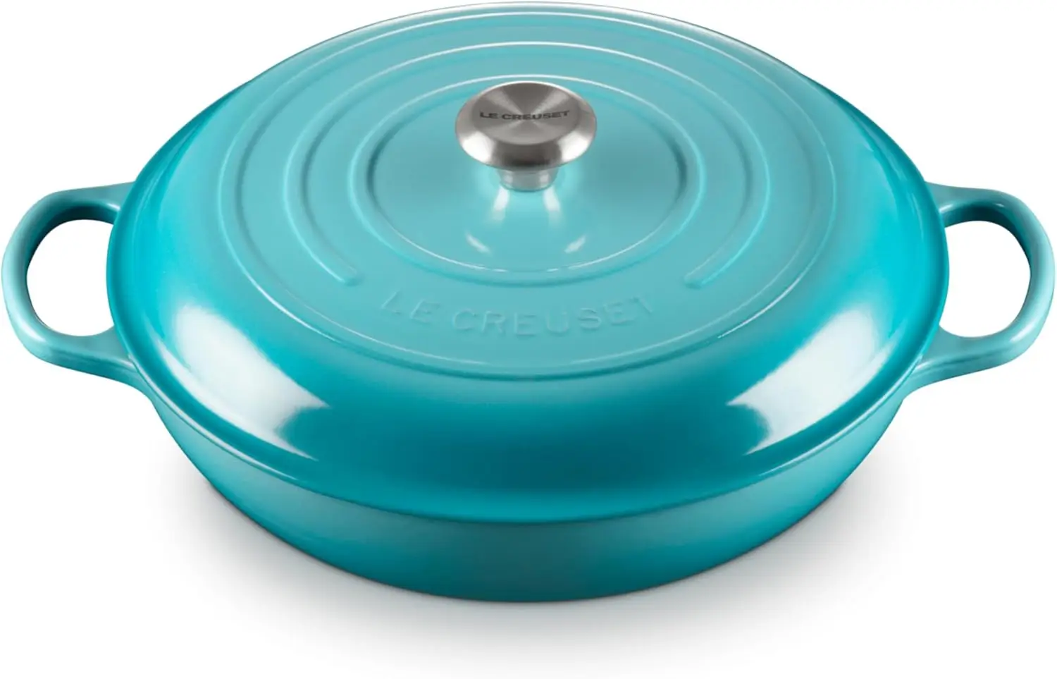 

Enameled Cast Iron Signature Braiser, 5 qt. , Caribbean
