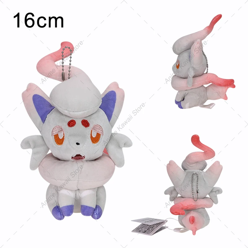 البوكيمون ألعاب من القطيفة لامعة Mimikyu Cubone Riolu Ninetales Mew Furret Caterpie Gengar Weedle Gyarados Shinx للأطفال هدية الكريسماس