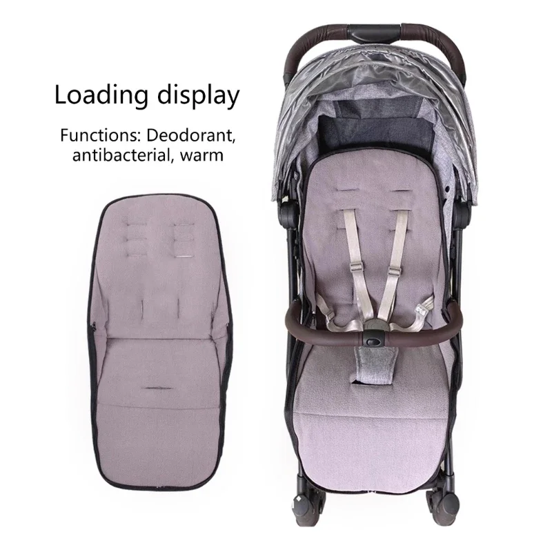 

Baby Pushchairs Footmuff Winter Warm Cart Cushion Universal Stroller Sleeping Bag Waterproof Outdoor Essential A2UB