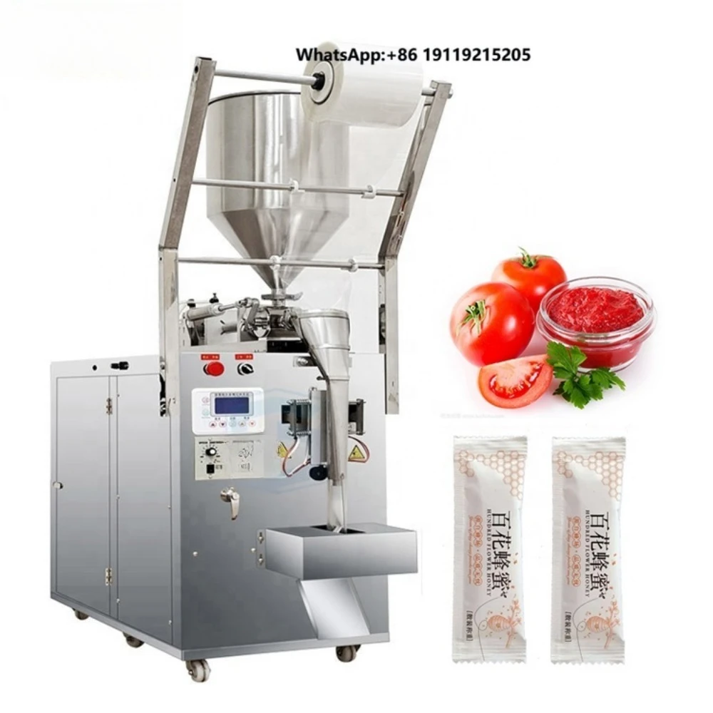 Automatic Filling Packaging Machine Tomato Potato Salsa Paste Packaging Machine