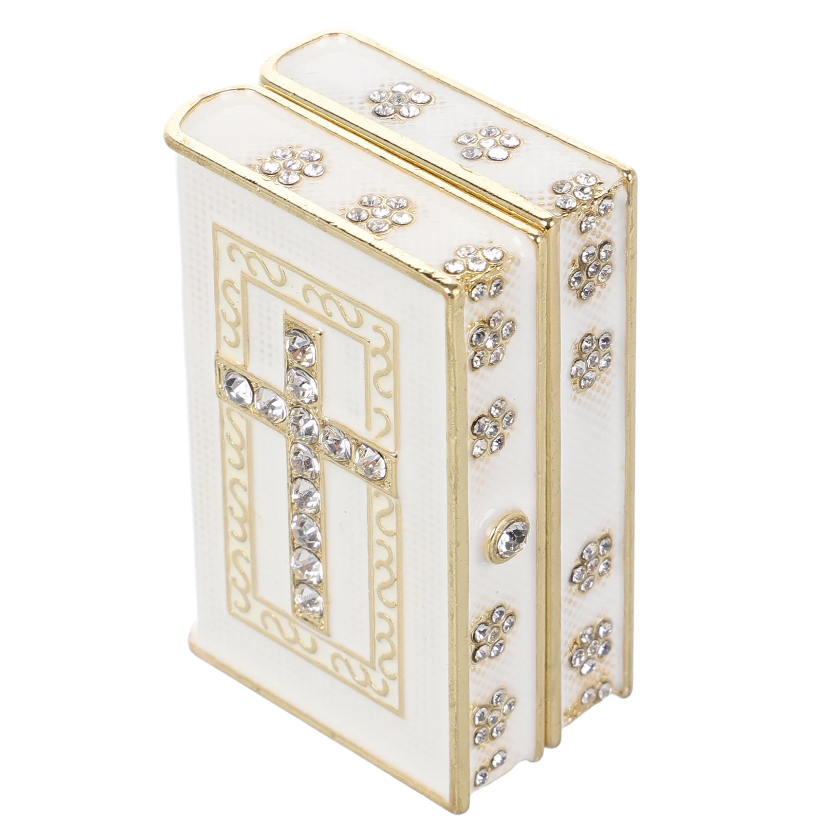 

Fake Book Storage Box Vintage Book Shaped Organizer Compact Key Jewelry Keepsake Case Decorative Home Ornament