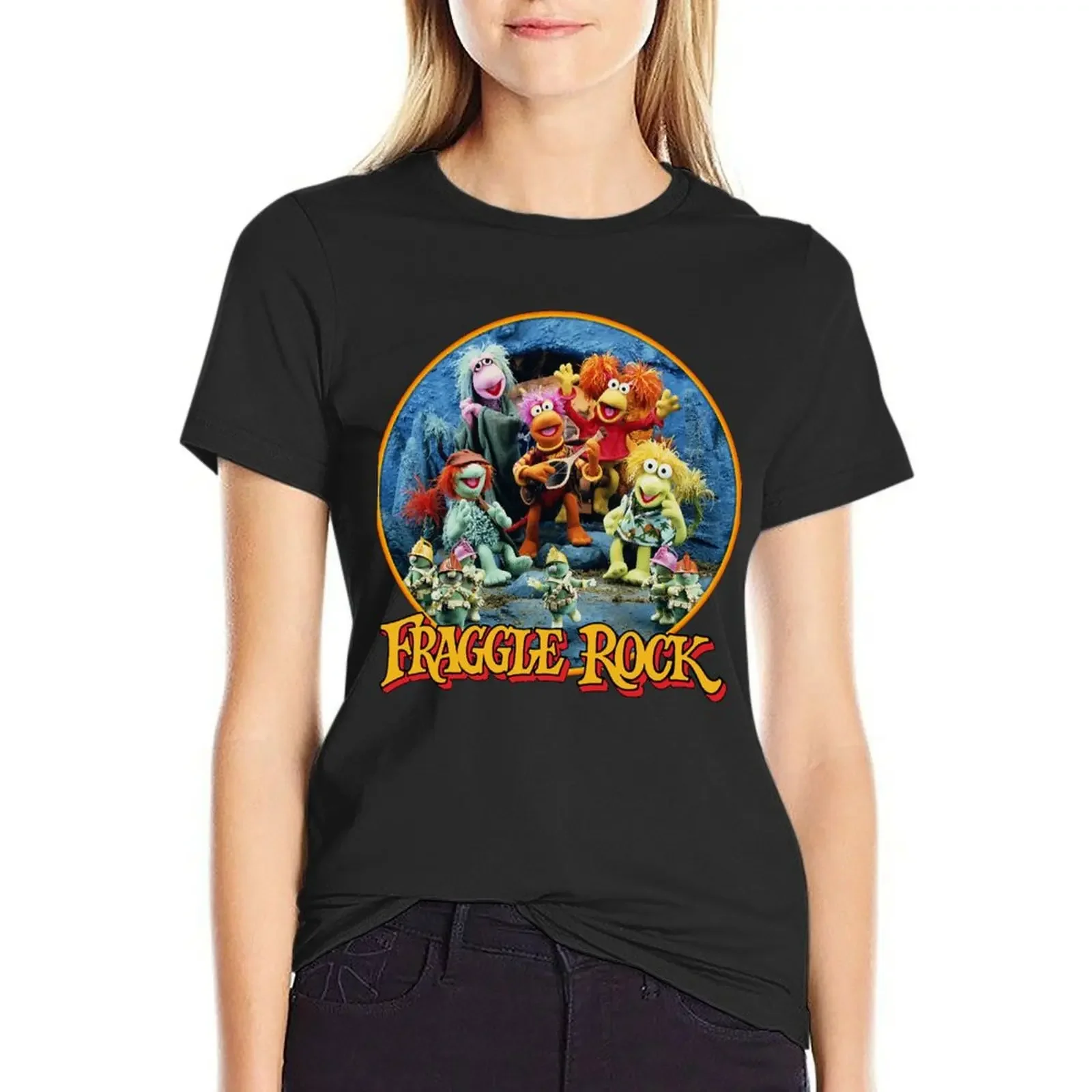 Camiseta de manga corta para fanáticos de la música, ropa para mujer, regalos de Rock, Vintage, Retro