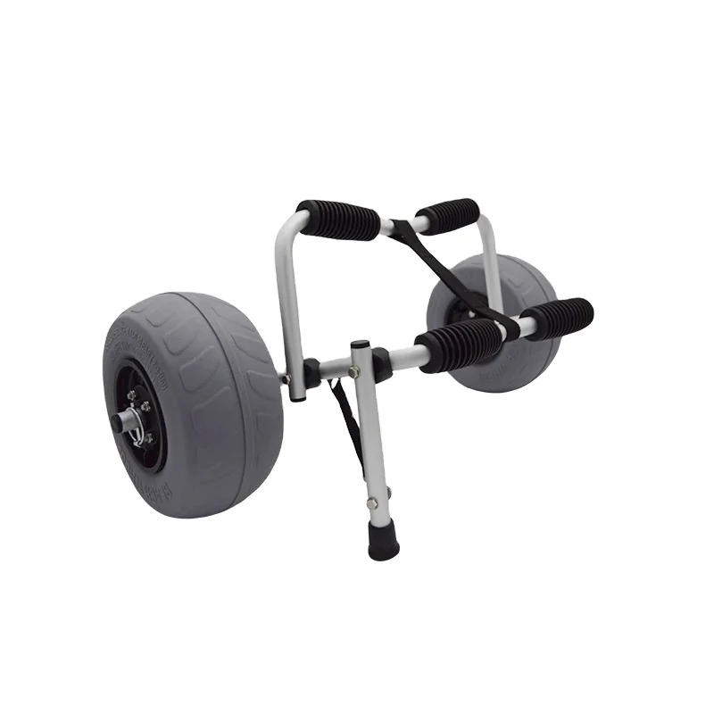 

Тележка для каяка Прочная тележка для каяка, каноэ, лодки, тележка для прицепа, тележка для тележки с песком