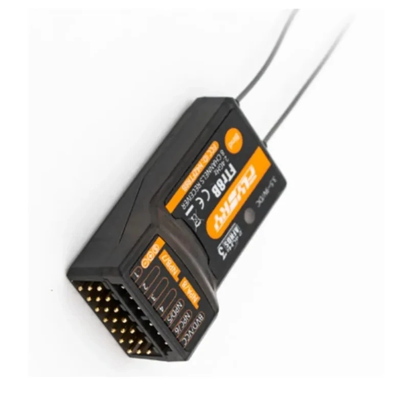 FLYSKY FTr8B 2.4G Dual Antennas Receiver PPM/S.BUS for PL18 NB4 Lite Airplane Helicopter Engineering Vehicle