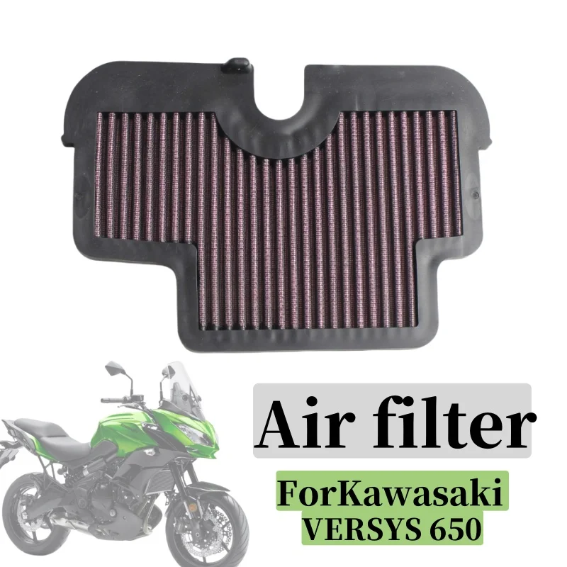 

Motorcycle Air Filter Element Motor Bike Intake Cleaner for KAWASAKI Versys 650 ER-6N ER-6F ER 6N/6F ER6N ER6F KLE 650 KLE650