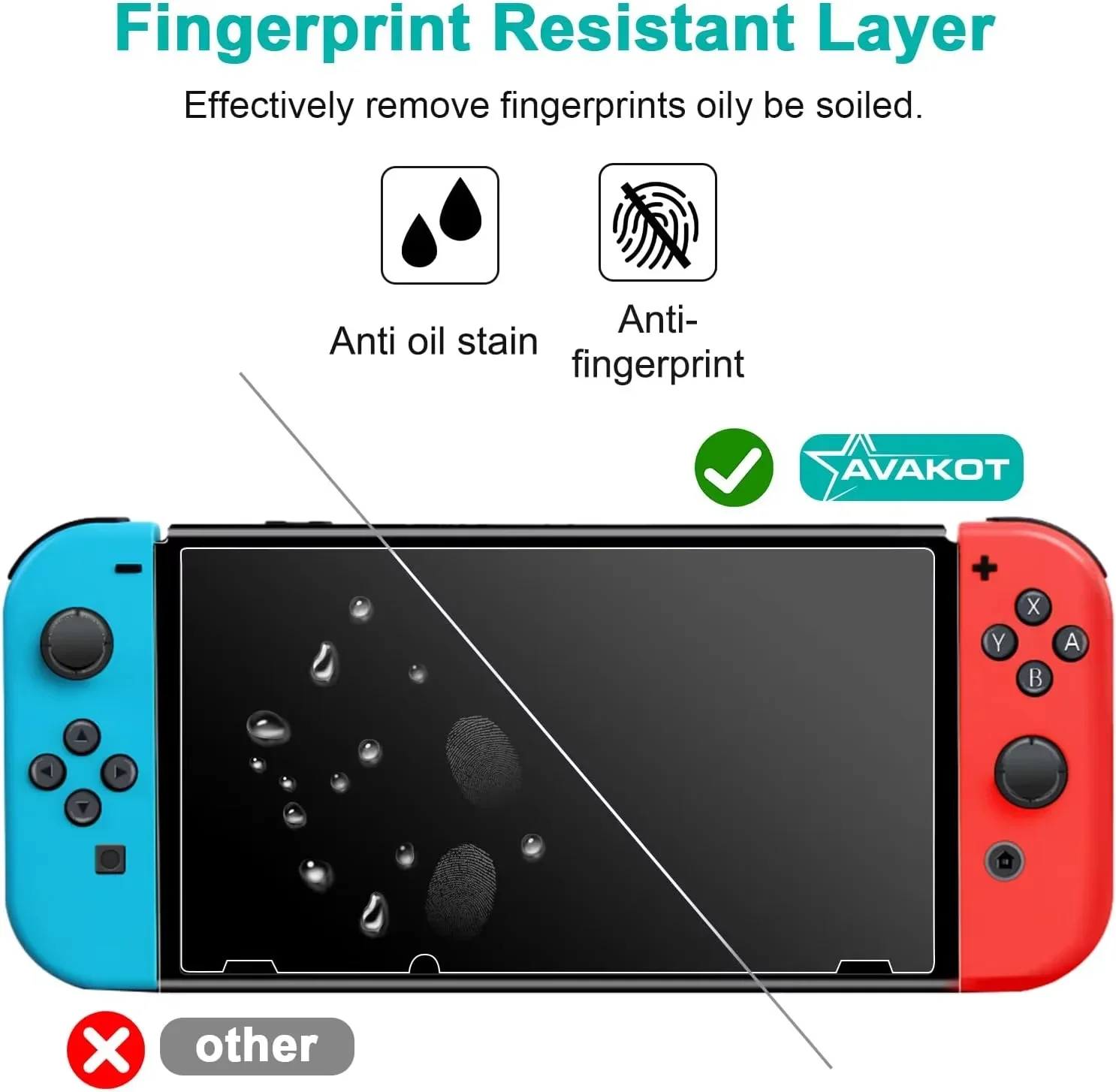 1/2/3PCS Tempered Glass Screen Protector For Switch / Switch OLED / Lite Protective Film NS Console Accessories