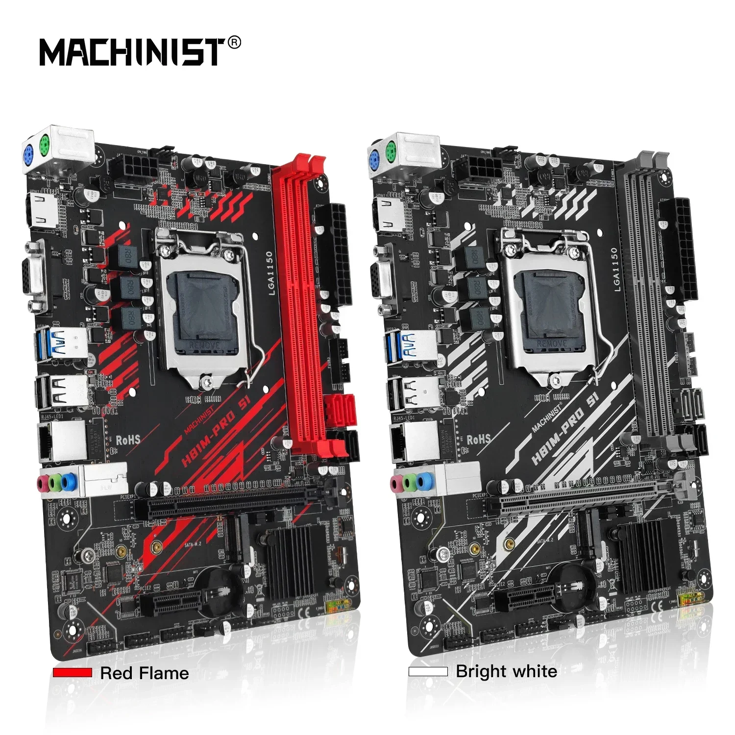 

MACHINIST H81 Материнская плата LGA 1150 NVME M.2 Слот Поддержка i3 i5 i7/Xeon E3 V3 Процессор DDR3 RAM H81M-PRO S1 Материнская плата