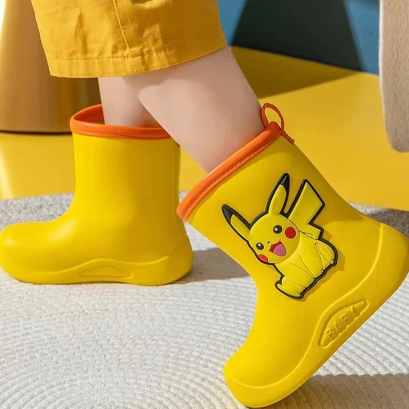 botas-de-lluvia-de-pokemon-pikachu-para-ninos-lindos-zapatos-impermeables-de-goma-para-bebe-kawaii-anime