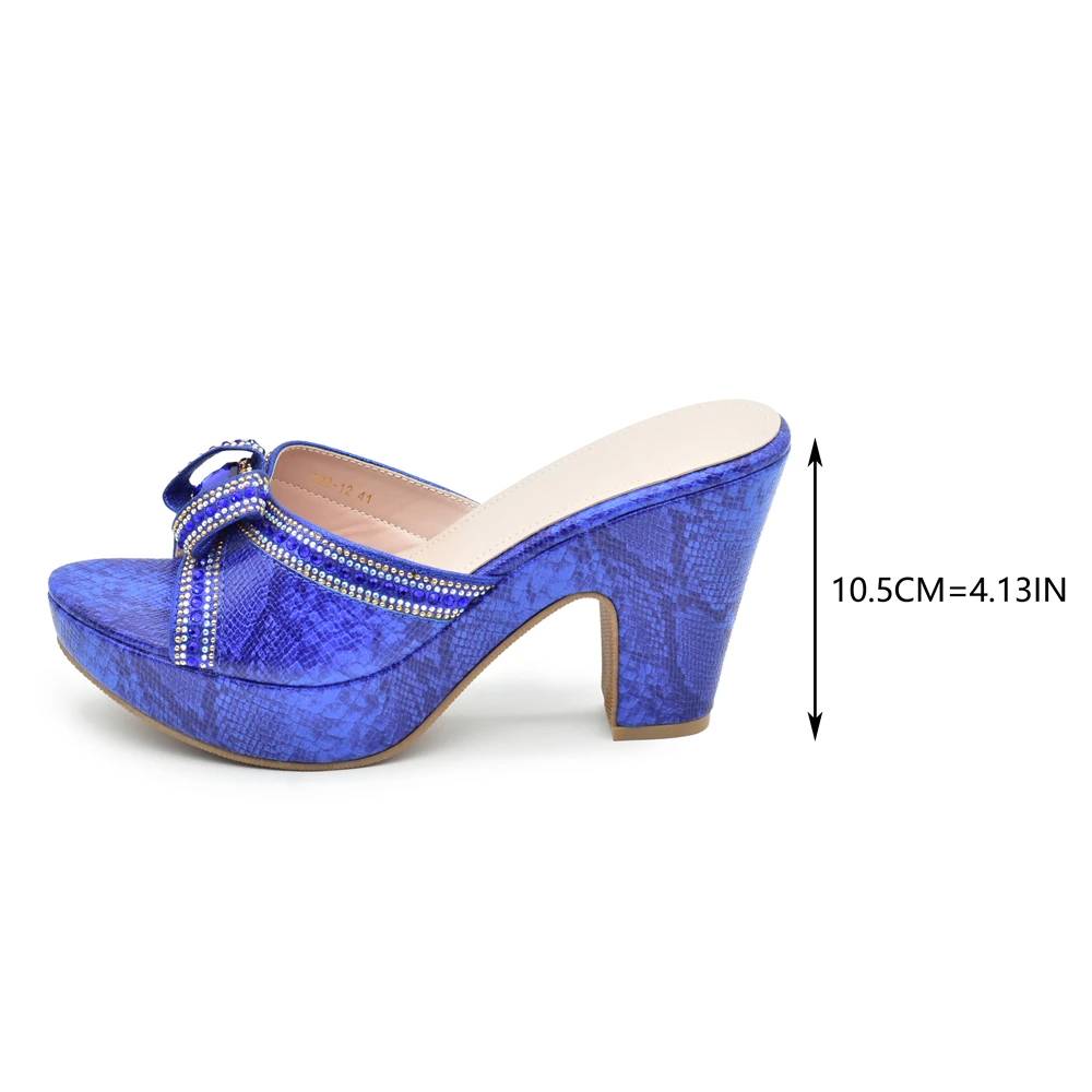 New Arrival Metal Decoration Patent Leather Open Toe Pumps Ladies Elegant Slip on Wedding Shoes Bride Wedges Shoes for Women