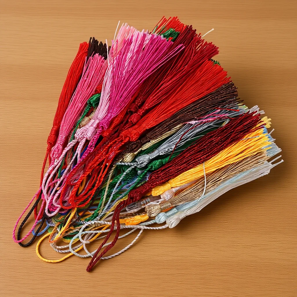 

Decorative Tassels Bookmarks DIY Craft Accessory Fringe Chinese Home Hanging Decoration