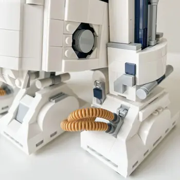 MOC 2314 Parça Uzay Robotu Yapım Blokları R2 Robot R2D2 Figürleri Model Çocuk Oyuncağı Erkek Çocuk Doğum Günü Noel Hediyeleri 6 best sales R2D2 model kiti - №2