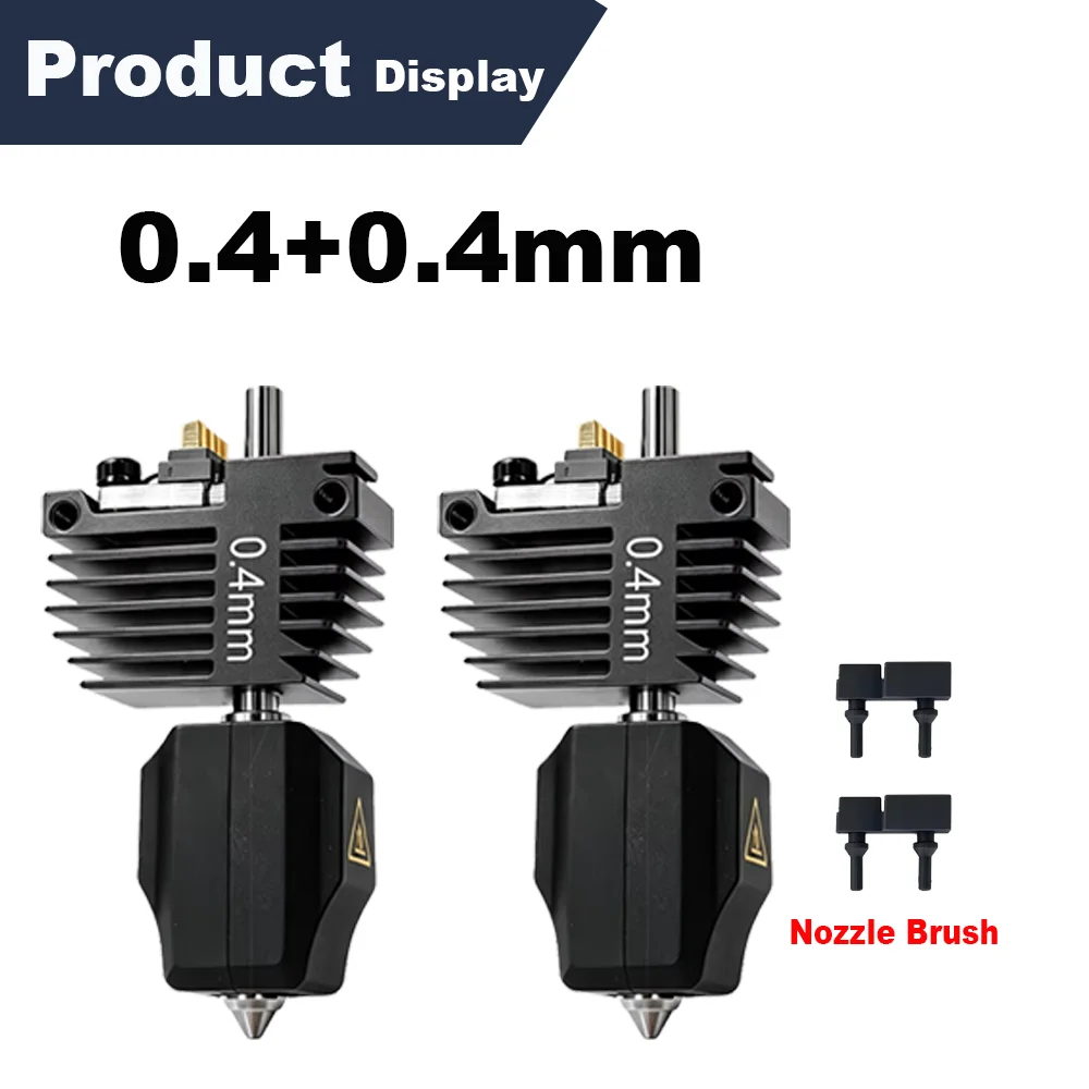 C5 Hotend-mondstukset voor Flashforge Creator 5 en 5 Pro, met snelle verwisselingsfunctie, gemaakt van gehard staal, verkrijgbaar in de maten 0,25/0,4/0,6/0,8 mm, vervangingsonderdelen voor de