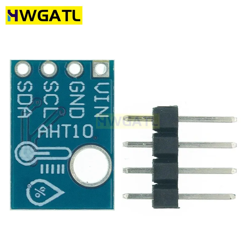 AHT10 High Precision Digital Temperature and Humidity Sensor Measurement Module I2C Communication Replace DHT11 SHT20 AM2302