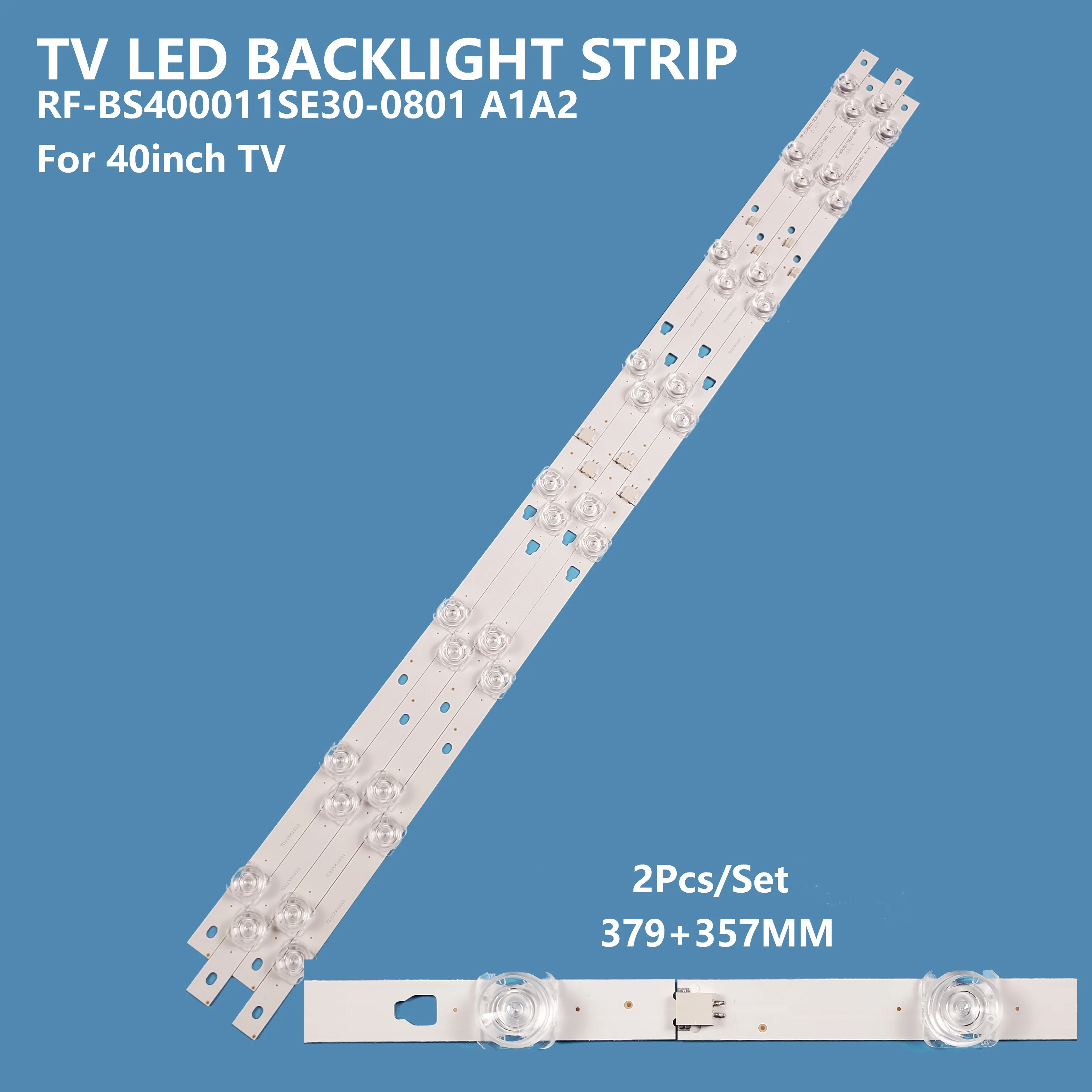 TV Backlight Strips Lights RF-BS400011SE30-0801 A1 A2 For 40inch TV led TV Strip Light LCD Backlight