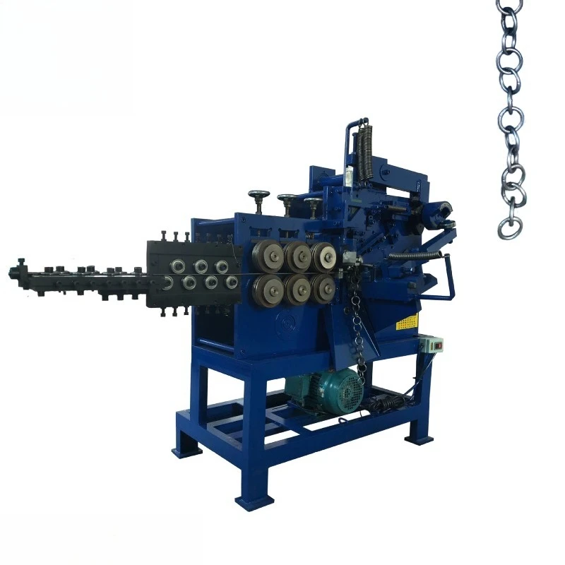 Automatic chain welding production equipment, circular chain weaving machine, knotted chain forming machine