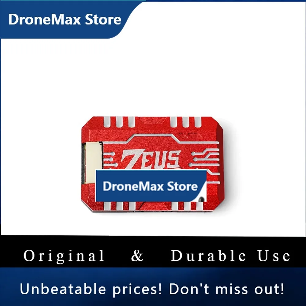 DroMaHGLRC Zeus VTX PRO 1.6W 5.8G 40CH Pitmode 25mW 400mW 800mW 1.6W Adjustable FPV VTX Built-in Microphone 7-36V For FPV Long R