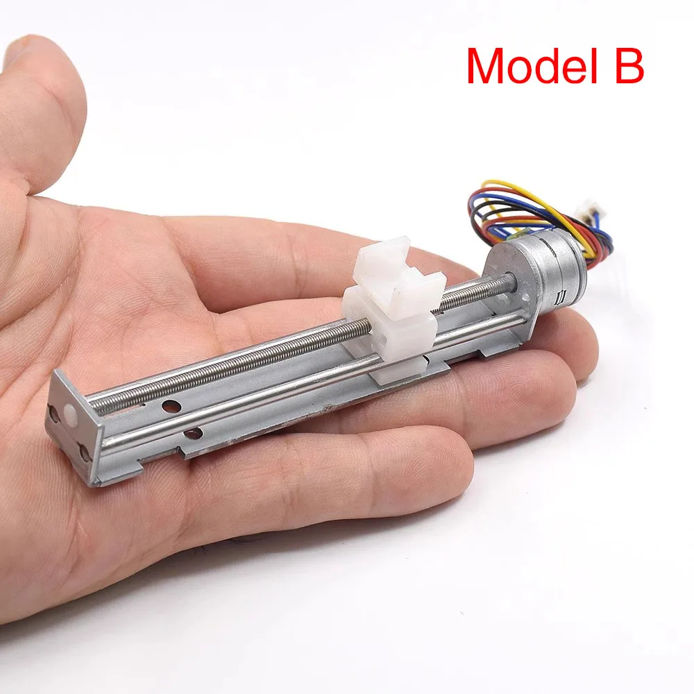 Mini Linear Stepper Motor 8mm Stroke Stepper Motor Slide Assembly Linear Motor High Precision Linear Stepper Motor