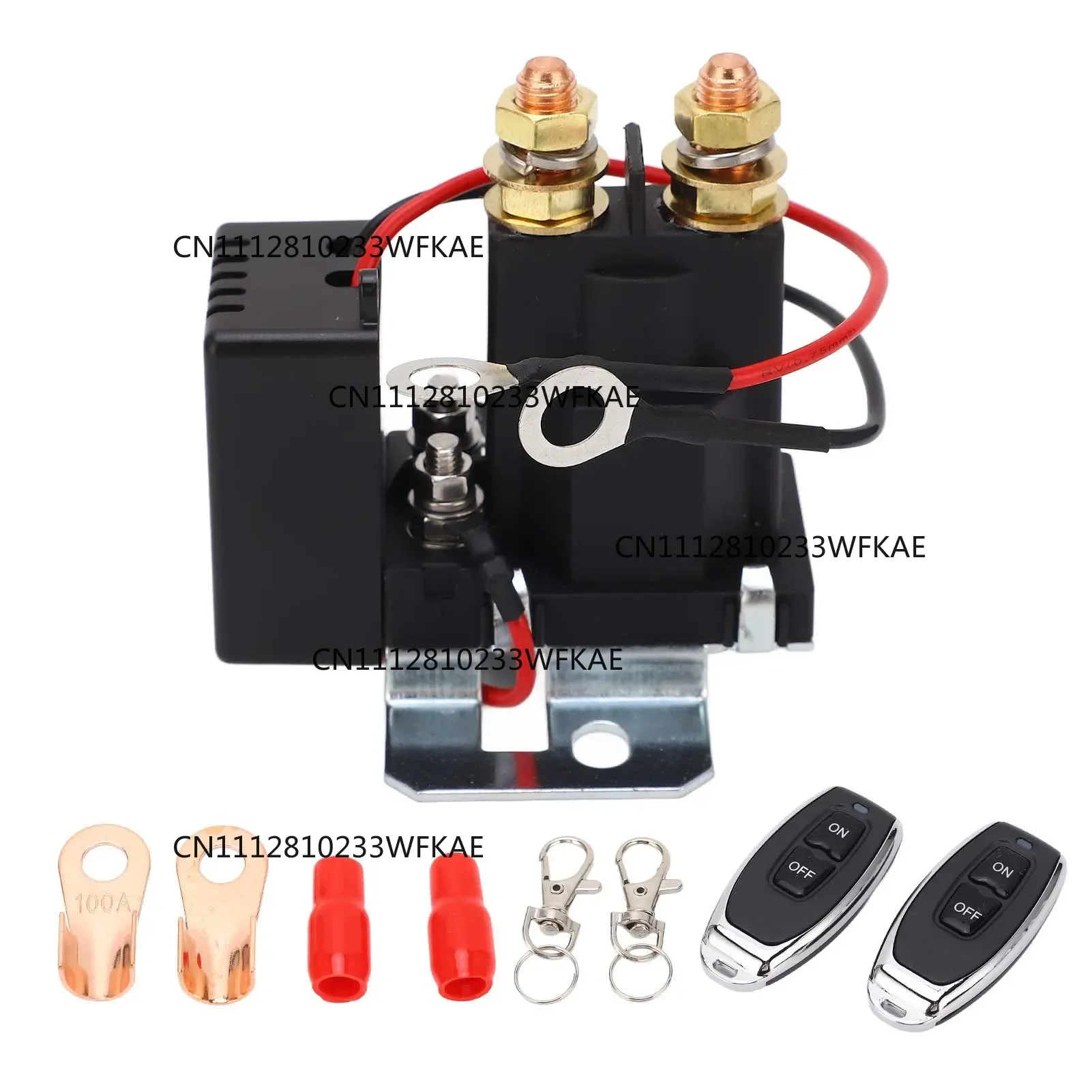 12V 500A Remote Control Switch Relay Leakage Proof Power Off Car Battery Remote Control Main Switch Relay