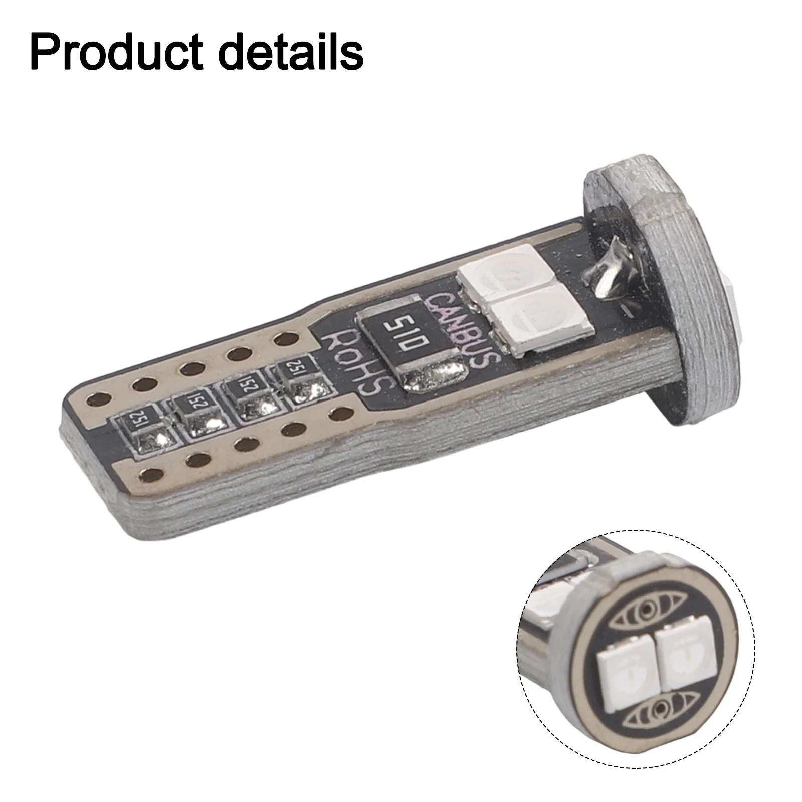 Совершенно-новая-практичная-и-полезная-лампа-t10-3030-6smd-для-автомобиля-замена-лампы-для-чтения-t10-3030-6smd-12-В-1-Вт-от-известного-бренда