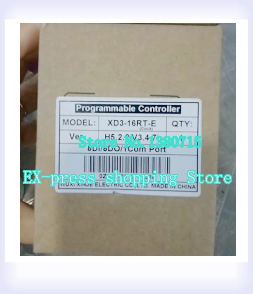 New 8-point NPN Input MIX 8 Relay/Transistor Output XD3-16RT-E PLC