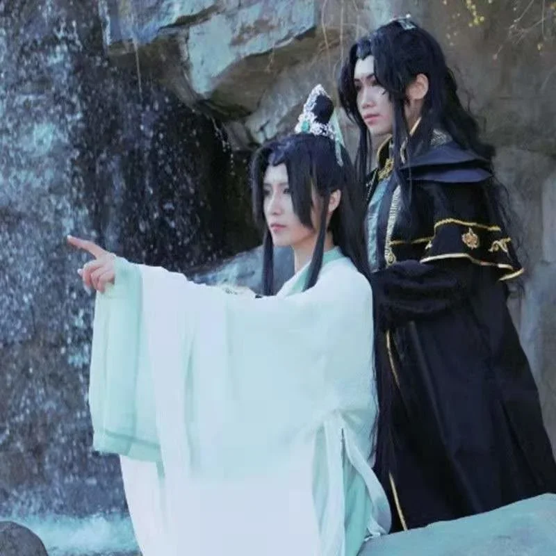 

Женские градиентные блестящие принцессы Hanfu с большими рукавами, большие размеры