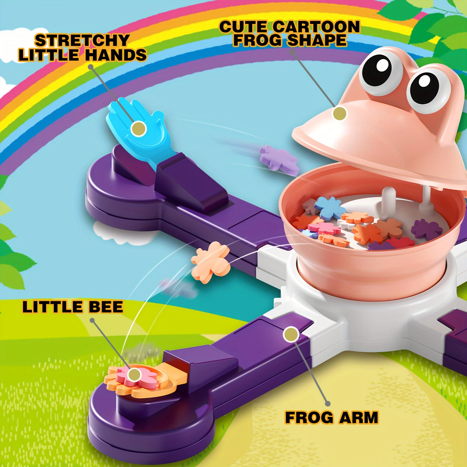 Jeux de réunion de famille, dinosaure grenouille, M. Jeux de bouche, Jeux de bouche, Petites grenouilles aventureuses