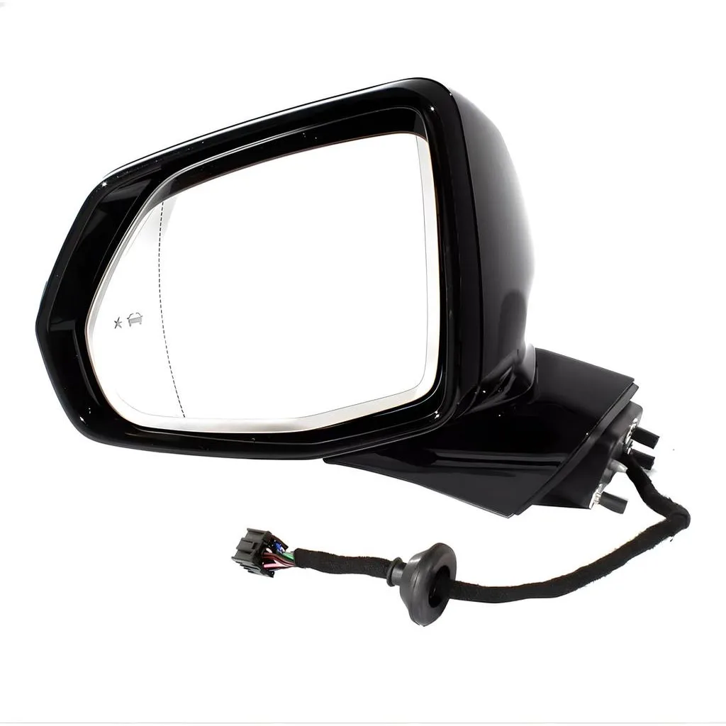 

Right Side Black Mirror W / Bind Spot 14 Pin For Cadillac XT6 2020-2023 Rearview mirror Blind Spot Turn Signal Indicator Light