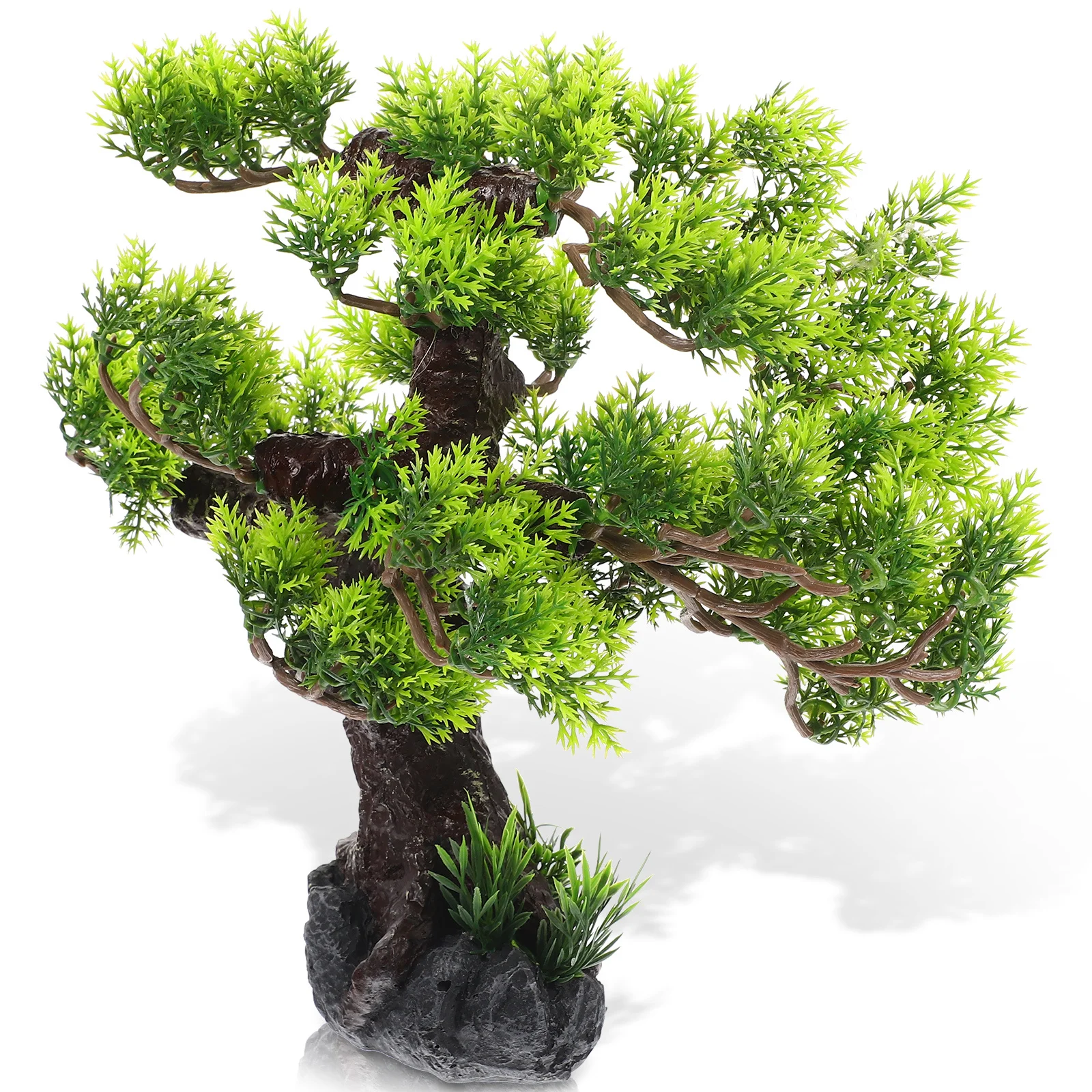 

Aquarium Resin Tree Decor Simulation Landscape Tree for Fish Tank Realistic Artificial Plant Safe for Fish Tank