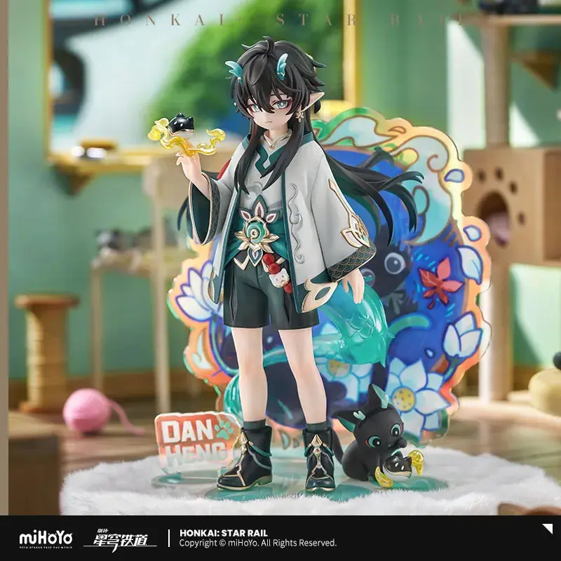 

[Genuine] miHoYo Game Dan Heng Figure Honkai Star Rail Dan Heng·Imbibitor Lunae Cartoon Doll Desktop Ornament Cosplay Xmas Gifts