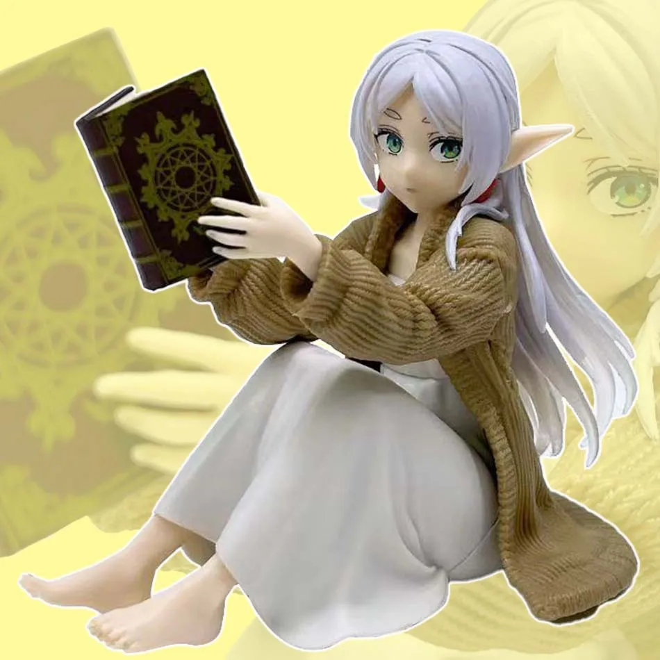 12cm Frieren Beyond Journey's End Frieren Anime-Figur Desktop Niedliche Sousou no Frieren Actionfigur Fern Figurine Modellpuppe Spielzeug