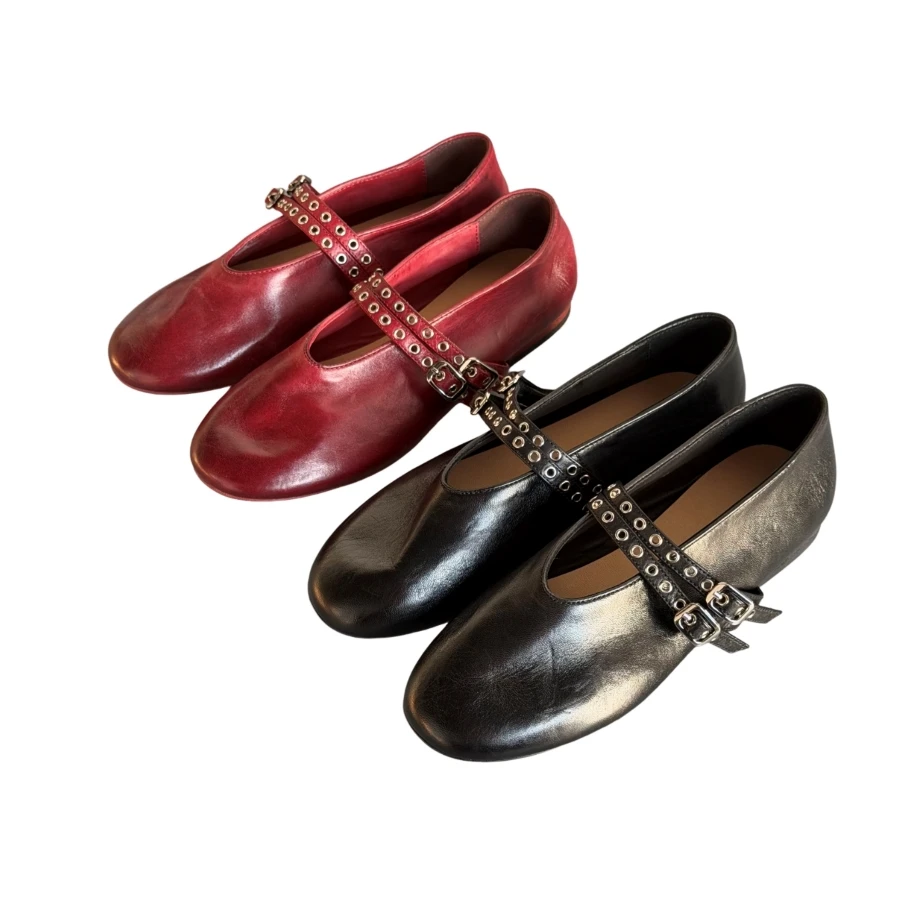 

Women's Mary Jane Flats with Arch Support – Perfect for Long Hours on Your Feet Women's Casual Flats Lightweight AL1745