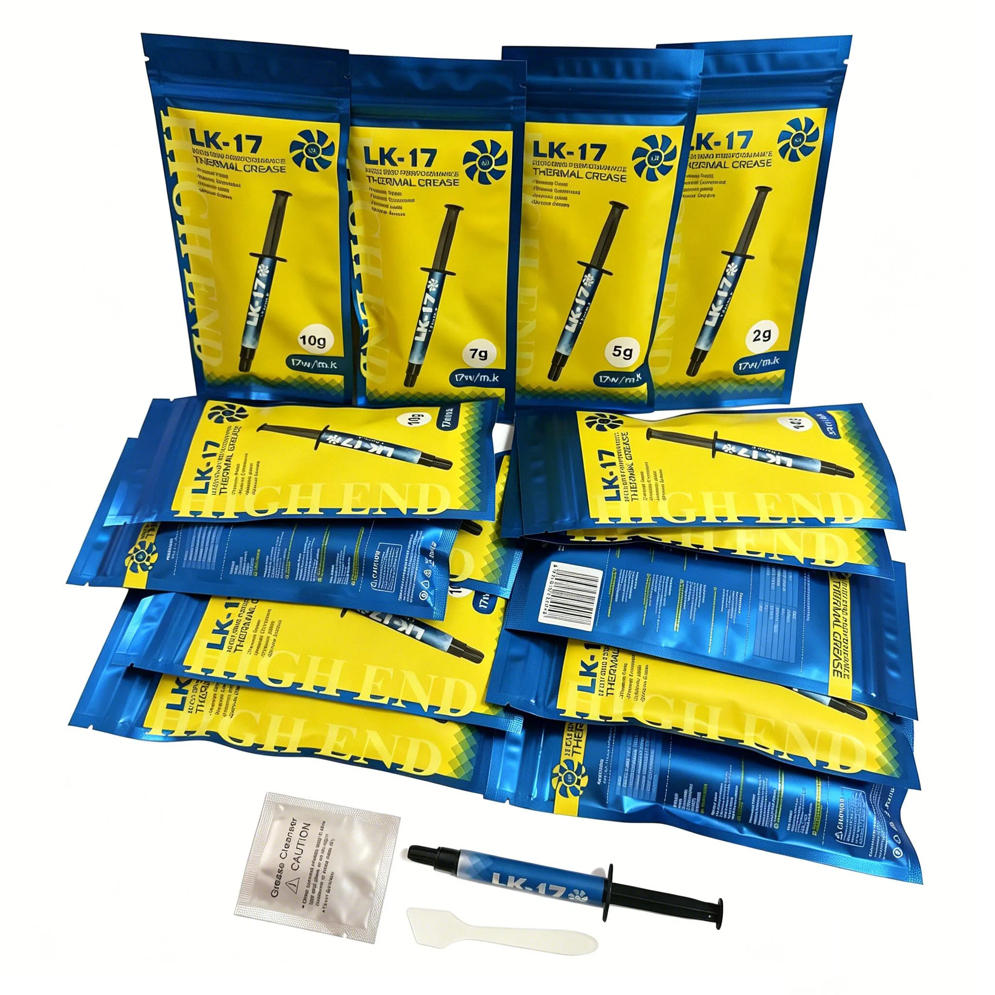 LK-17 17W/mk Thermal Grease High Cooling Performance Heat Sink Compound Paste for CPU GPU Chipset Notebook Desktop PC