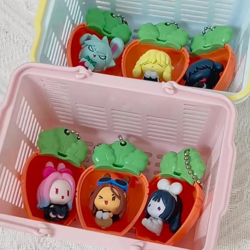 

Новый оригинальный Alien Stage Blind Box Rabbit Series, подвеска с редисом и зерном, загадочная коробка, кавайный брелок, сумка для догадок, игрушки, подарок-сюрприз