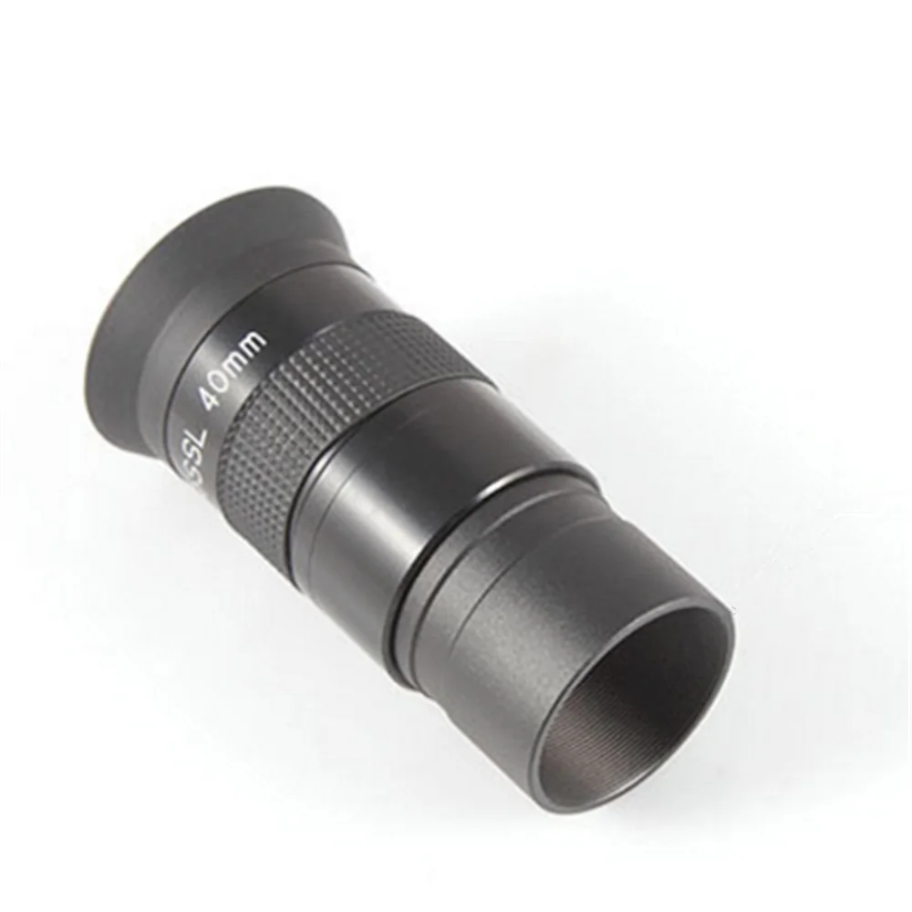 Agnicy 1.25 Inches PLOSSL PL40mm Eyepiece Series 500 1.25 Inches 31.7mm Low Magnification Multi-layer Coating Lens Eyepiece